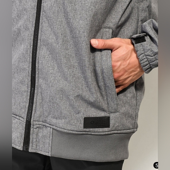 Empyre Blizzard Grey 10k Snowboard Jacket - Picture 5 of 13